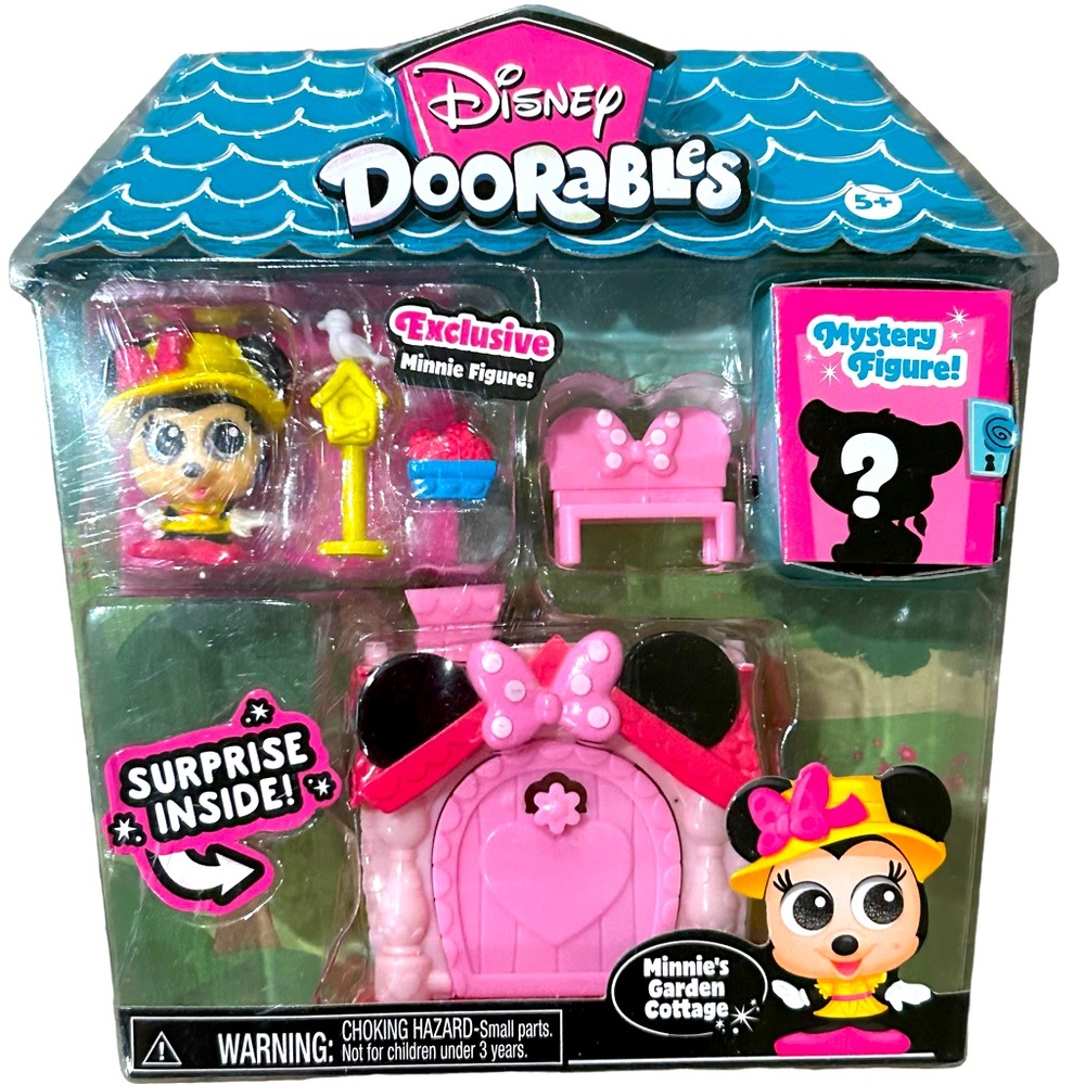 Disney Doorables Minnie Mouse Garden Cottage + 1 Surprise Mystery…